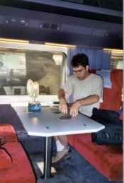Bei 300 km/h, das wohl bisher 'schnellste' Spiel Europas ;-)