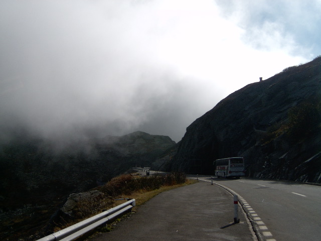Der St. Gotthard Pass liegt hinter uns